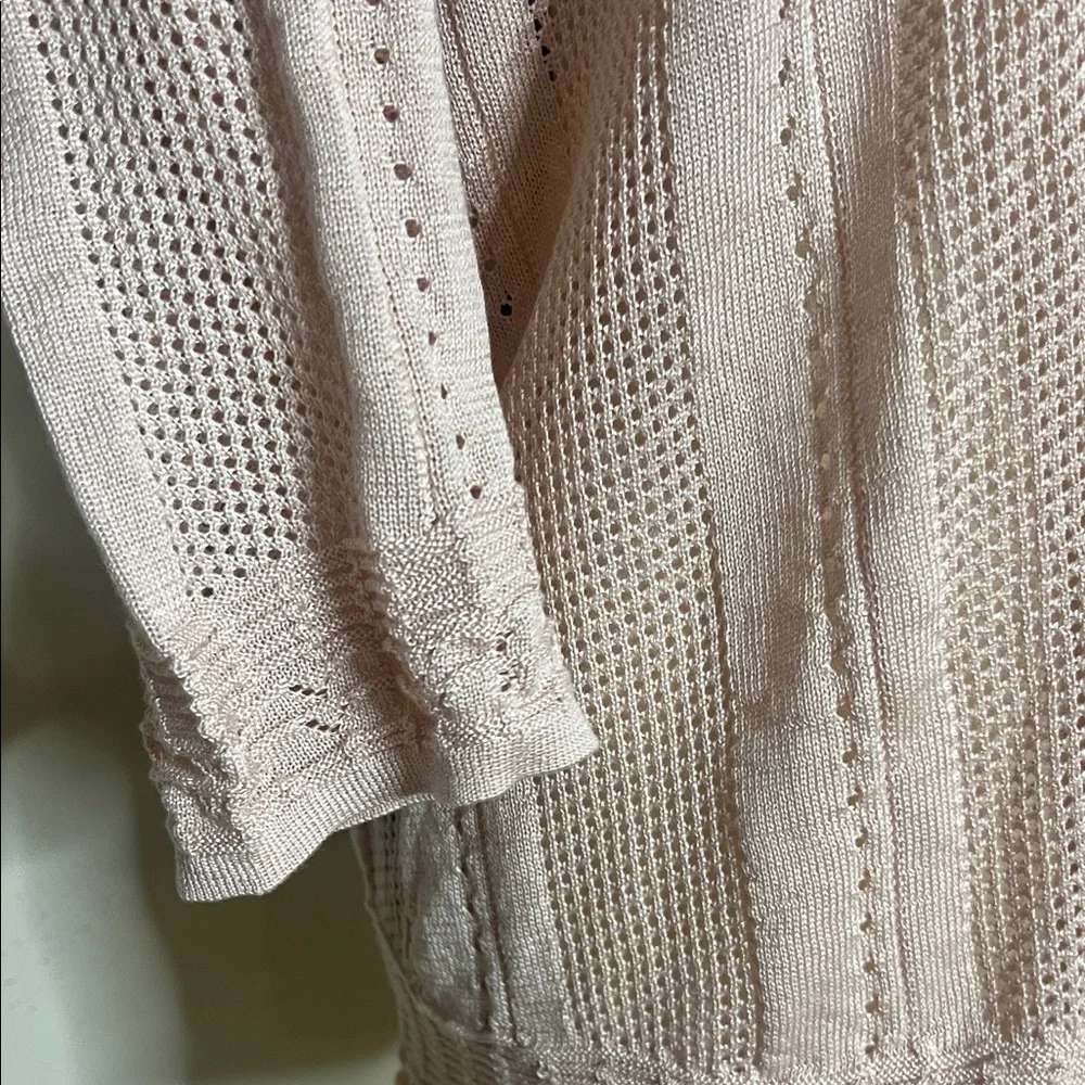 🦩🎟️🩰Women's Pink Knit Sweater - Picture 7 of 13
